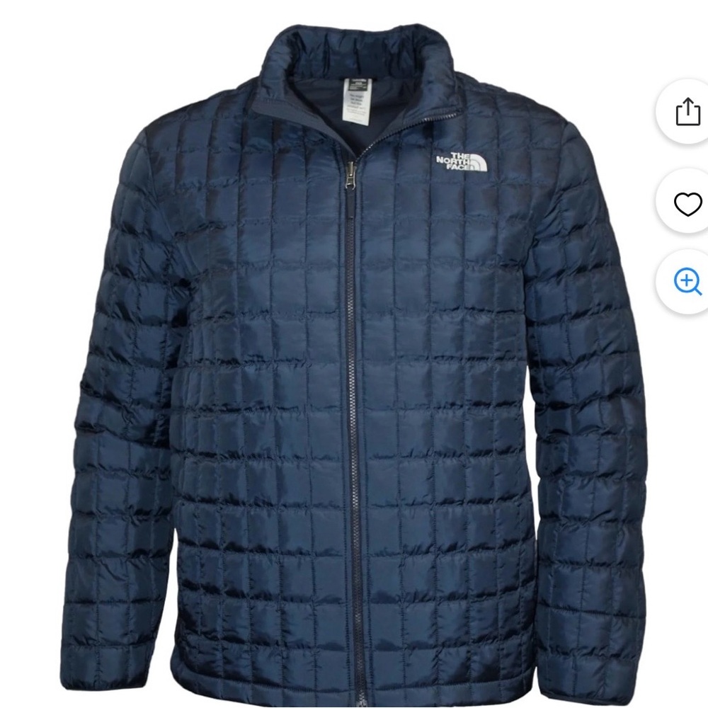 The North Face Men’s ThermoBall Navy Jacket size large